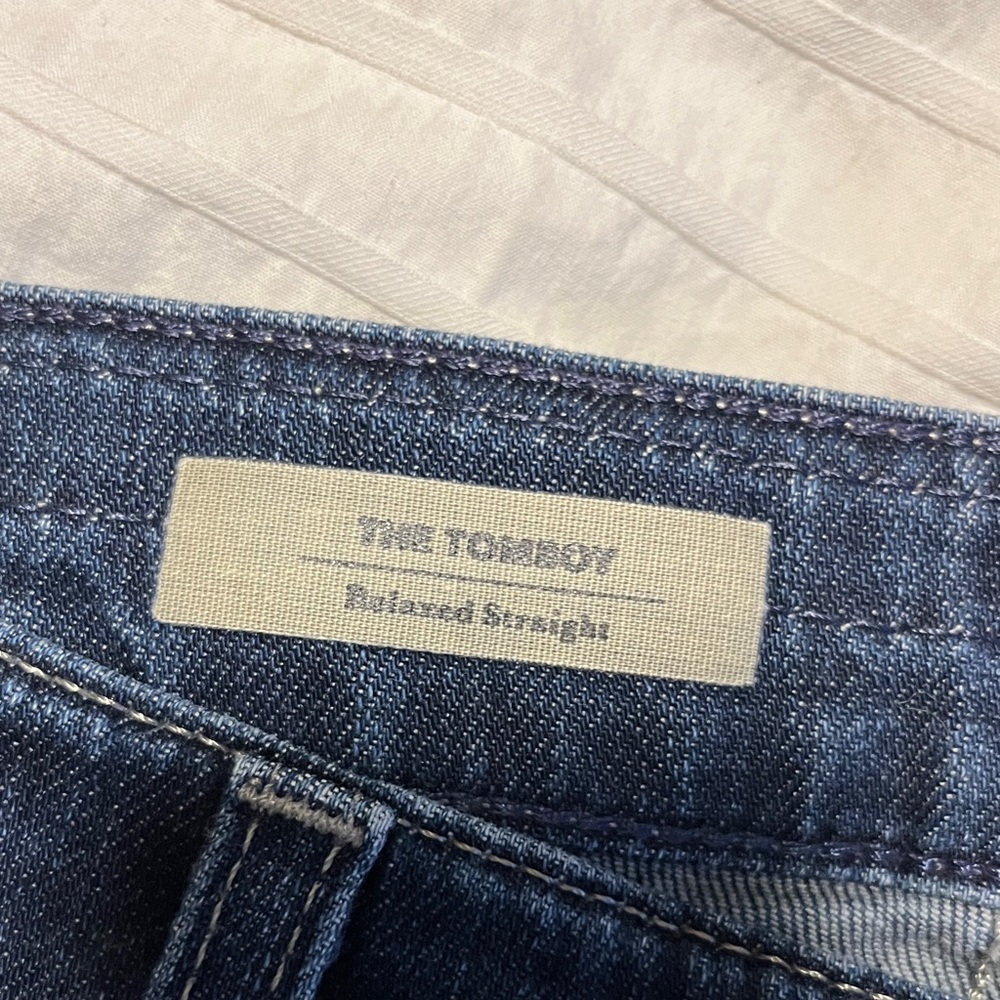 Adriano Goldschmeid The Tomboy relaxed straight jeans - Picture 3 of 8